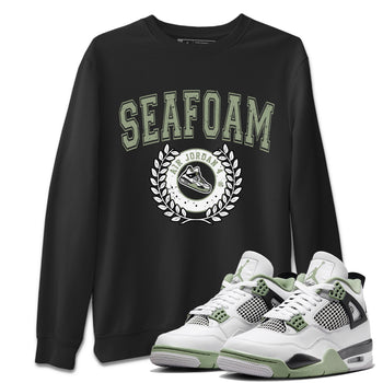 Jordan 4 Seafoam Sneaker Match Tees Sneaker Letter Sneaker Tees Jordan 4 Seafoam Sneaker Release Tees Unisex Shirts