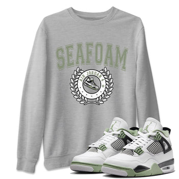 Jordan 4 Seafoam Sneaker Match Tees Sneaker Letter Sneaker Tees Jordan 4 Seafoam Sneaker Release Tees Unisex Shirts