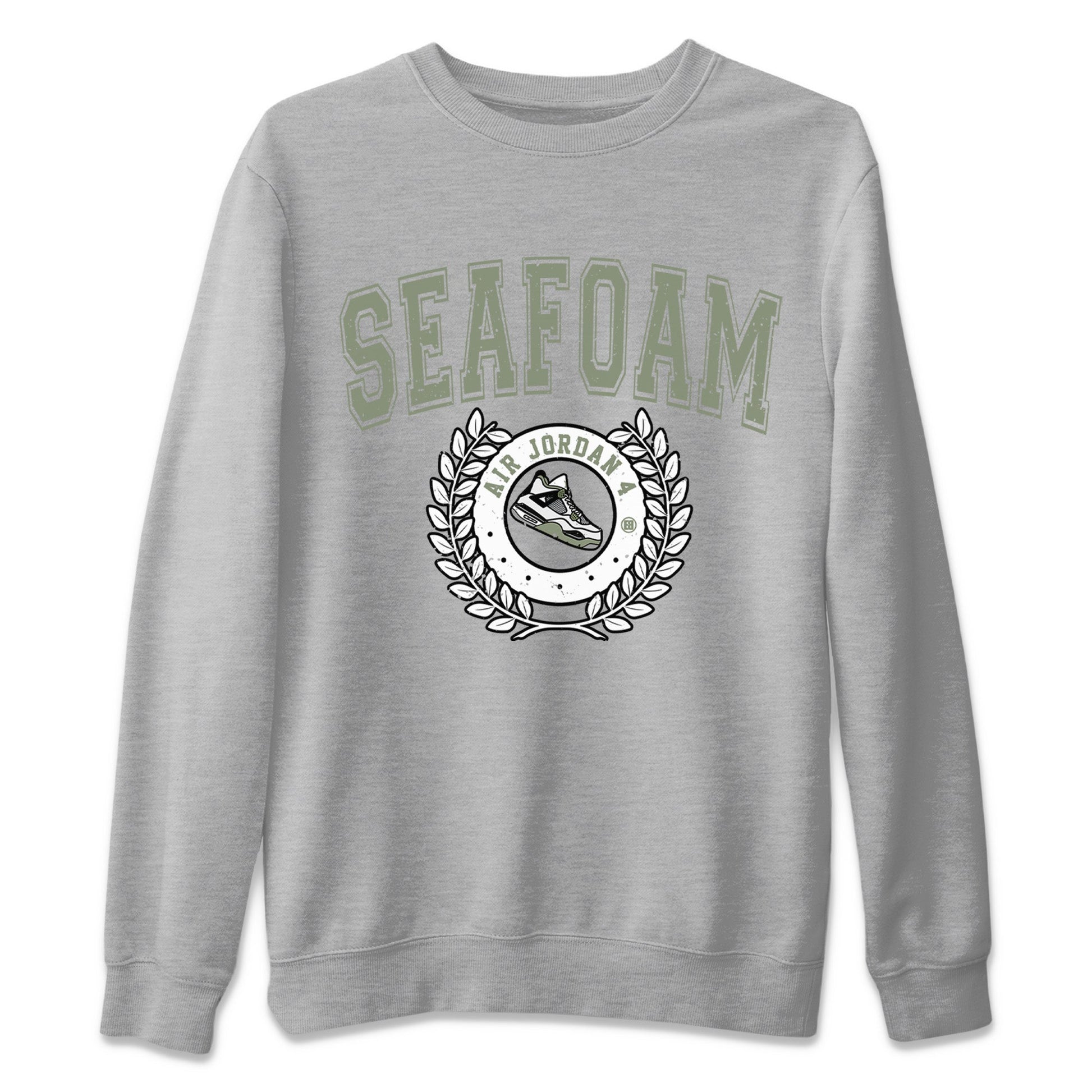 Jordan 4 Seafoam Sneaker Match Tees Sneaker Letter Sneaker Tees Jordan 4 Seafoam Sneaker Release Tees Unisex Shirts