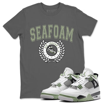 Jordan 4 Seafoam Sneaker Match Tees Sneaker Letter Sneaker Tees Jordan 4 Seafoam Sneaker Release Tees Unisex Shirts