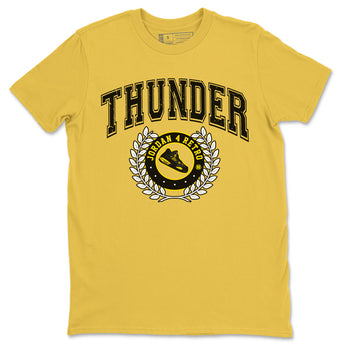 Sneaker Letter Unisex Tops - Air Jordan 4 Thunder - SNRT Sneaker Tee
