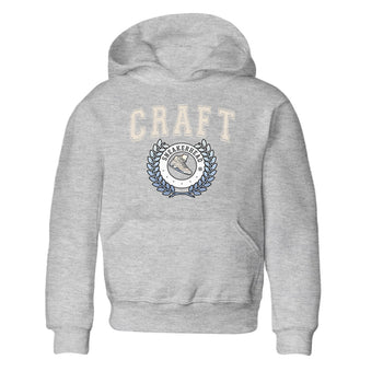 Air Jordan 5 Craft Sneaker Match Tees Sneaker Letter Sneaker Tees Air Jordan 5 Craft Shirt Kids Shirts Heather Grey 2