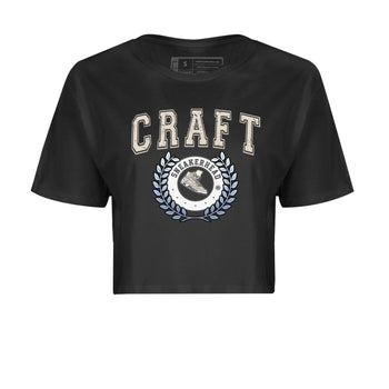 Air Jordan 5 Craft Sneaker Match Tees Sneaker Letter Sneaker Tees Air Jordan 5 Craft Shirt Women's Shirts Black 2