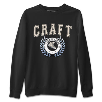 Air Jordan 5 Craft Sneaker Match Tees Sneaker Letter Sneaker Tees Air Jordan 5 Craft Shirt Unisex Shirts Black 2