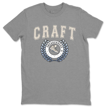 Air Jordan 5 Craft Sneaker Match Tees Sneaker Letter Sneaker Tees Air Jordan 5 Craft Shirt Unisex Shirts Heather Grey 2
