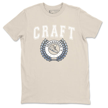 Air Jordan 5 Craft Sneaker Match Tees Sneaker Letter Sneaker Tees Air Jordan 5 Craft Shirt Unisex Shirts Natural 2