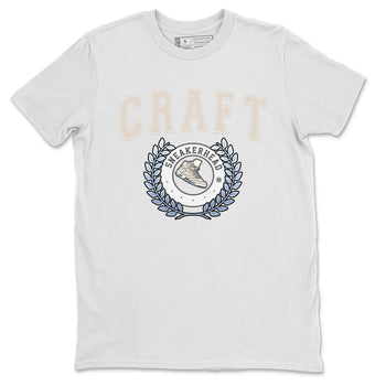 Air Jordan 5 Craft Sneaker Match Tees Sneaker Letter Sneaker Tees Air Jordan 5 Craft Shirt Unisex Shirts White 2