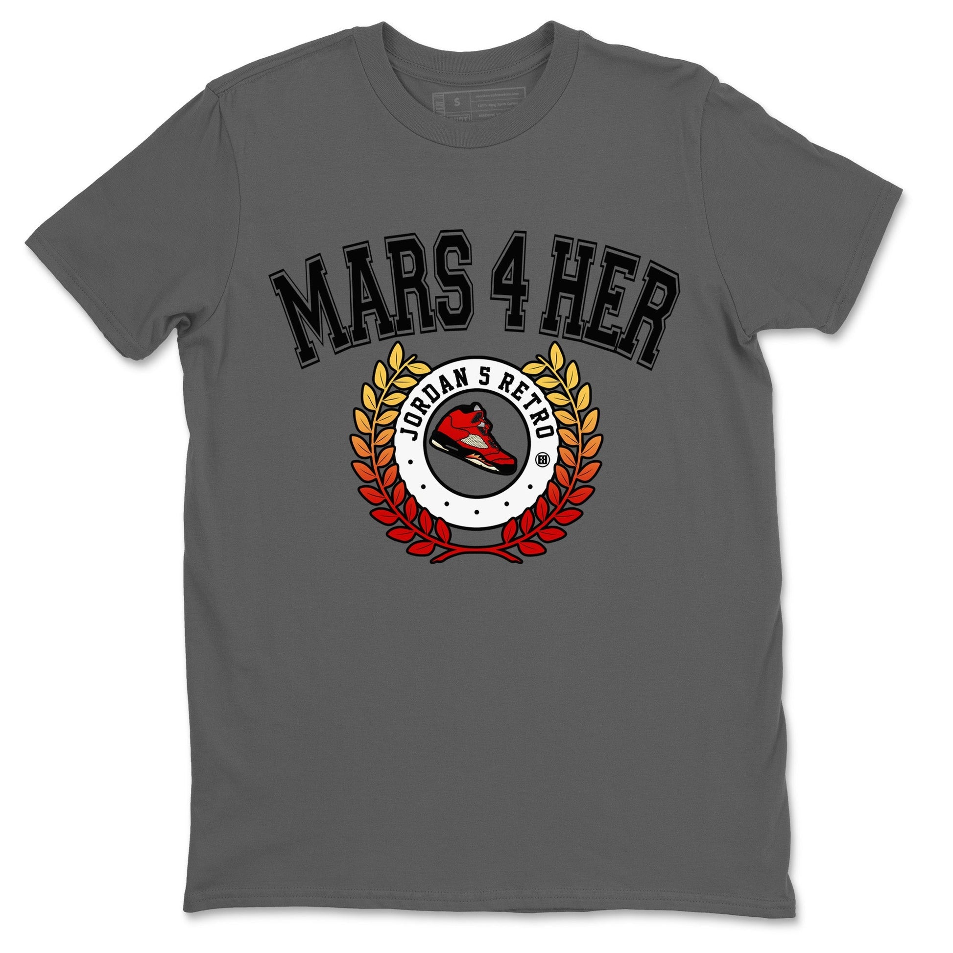 Jordan 5 Mars For Her Sneaker Match Tees Sneaker Letter Sneaker Tees Jordan 5 Mars For Her Sneaker Release Tees Unisex Shirts