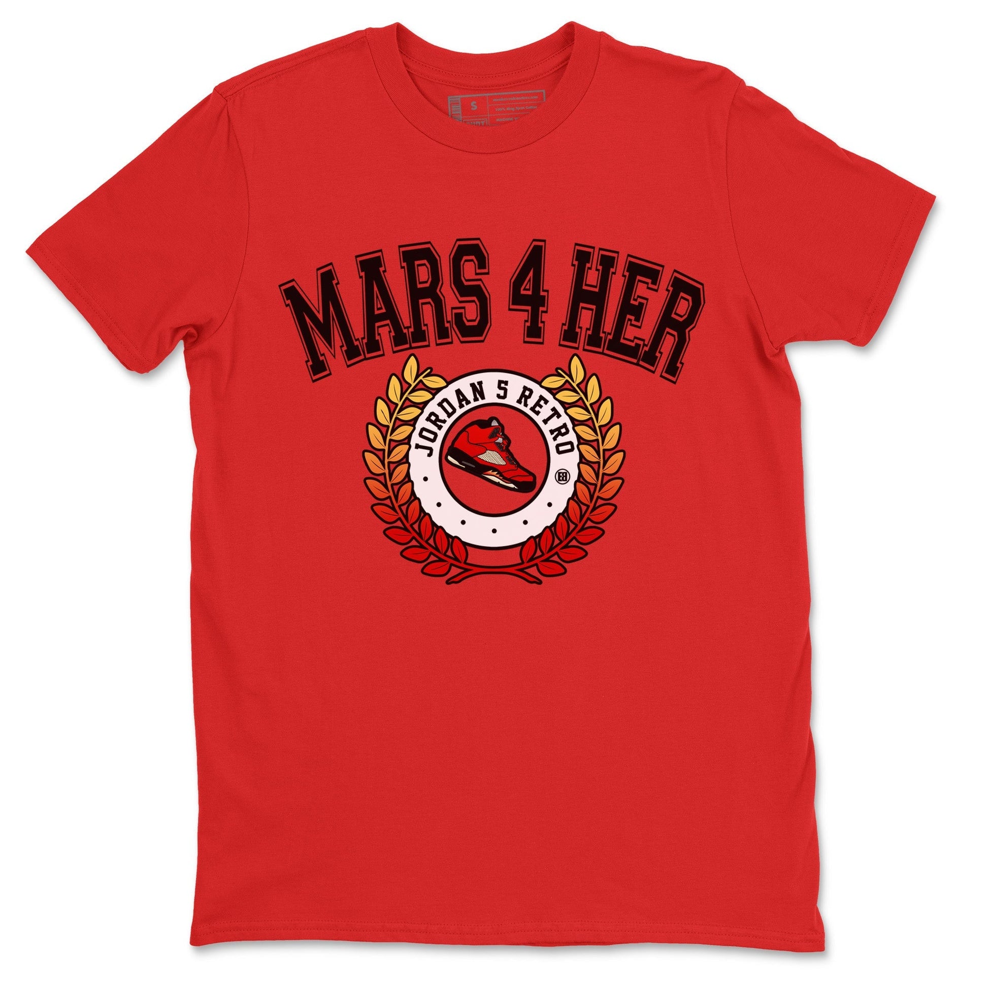 Jordan 5 Mars For Her Sneaker Match Tees Sneaker Letter Sneaker Tees Jordan 5 Mars For Her Sneaker Release Tees Unisex Shirts