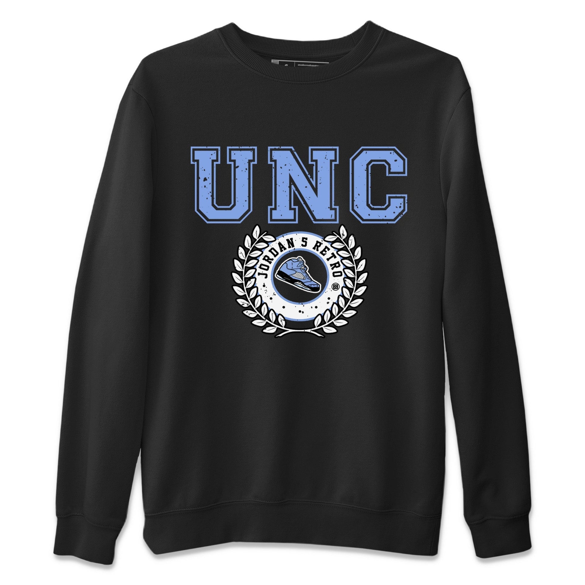 Jordan 5 UNC Sneaker Match Tees Sneaker Letter Sneaker Tees Jordan 5 UNC SNRT Sneaker Tees Unisex Shirts