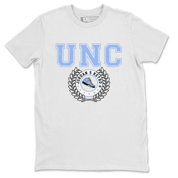 Jordan 5 UNC Sneaker Match Tees Sneaker Letter Sneaker Tees Jordan 5 UNC SNRT Sneaker Tees Unisex Shirts