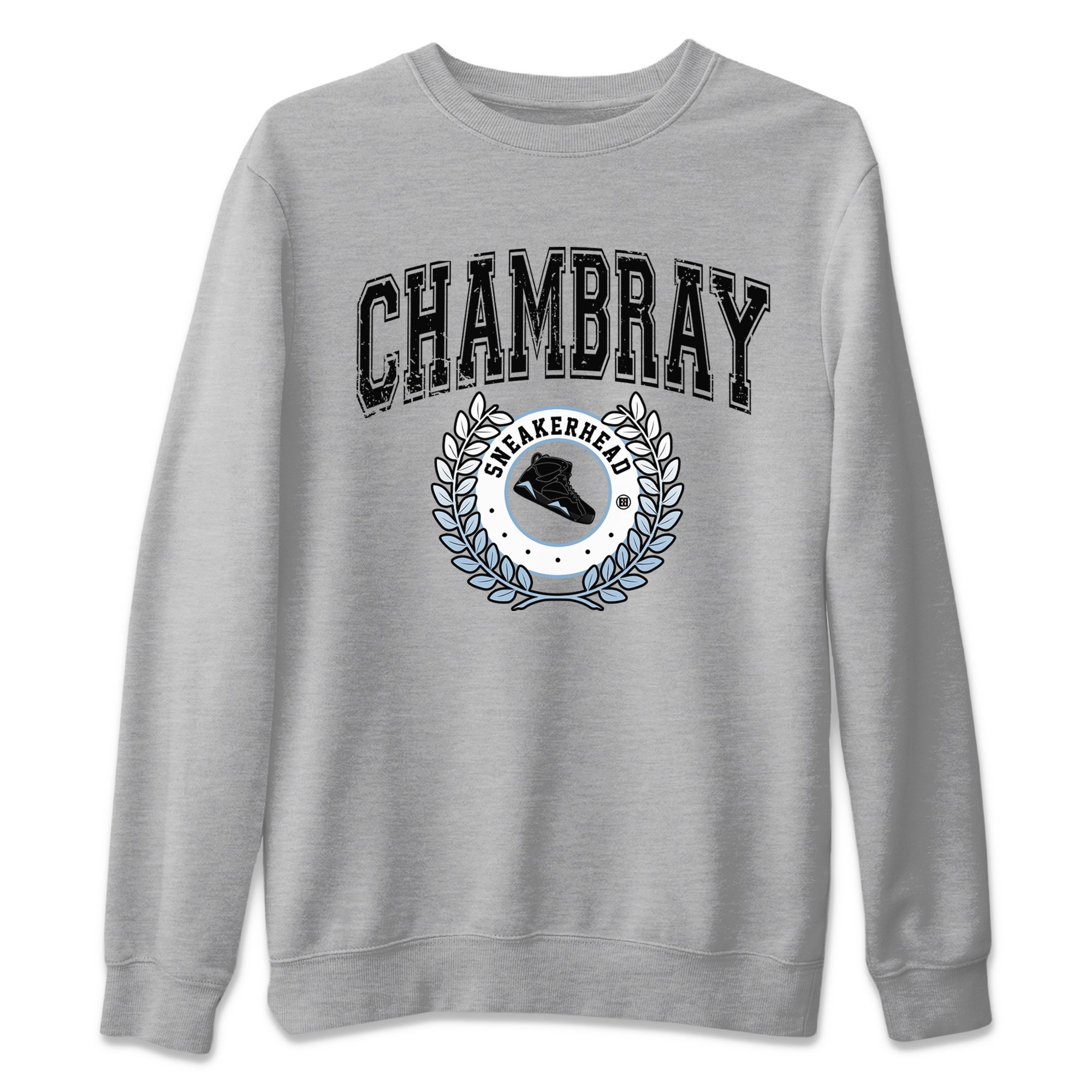 Air Jordan 7 Chambray Sneaker Match Tees Sneaker Letter Sneaker Tees AJ7 Chambray Sneaker Release Tees Unisex Shirts Heather Grey 2