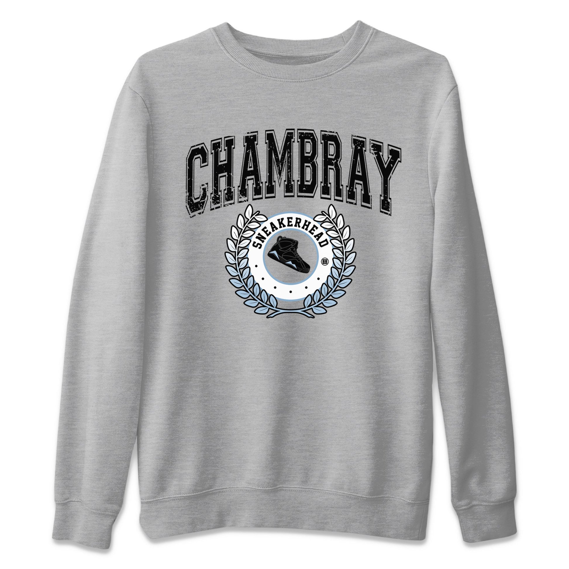 Air Jordan 7 Chambray Sneaker Match Tees Sneaker Letter Sneaker Tees AJ7 Chambray Sneaker Release Tees Unisex Shirts Heather Grey 2