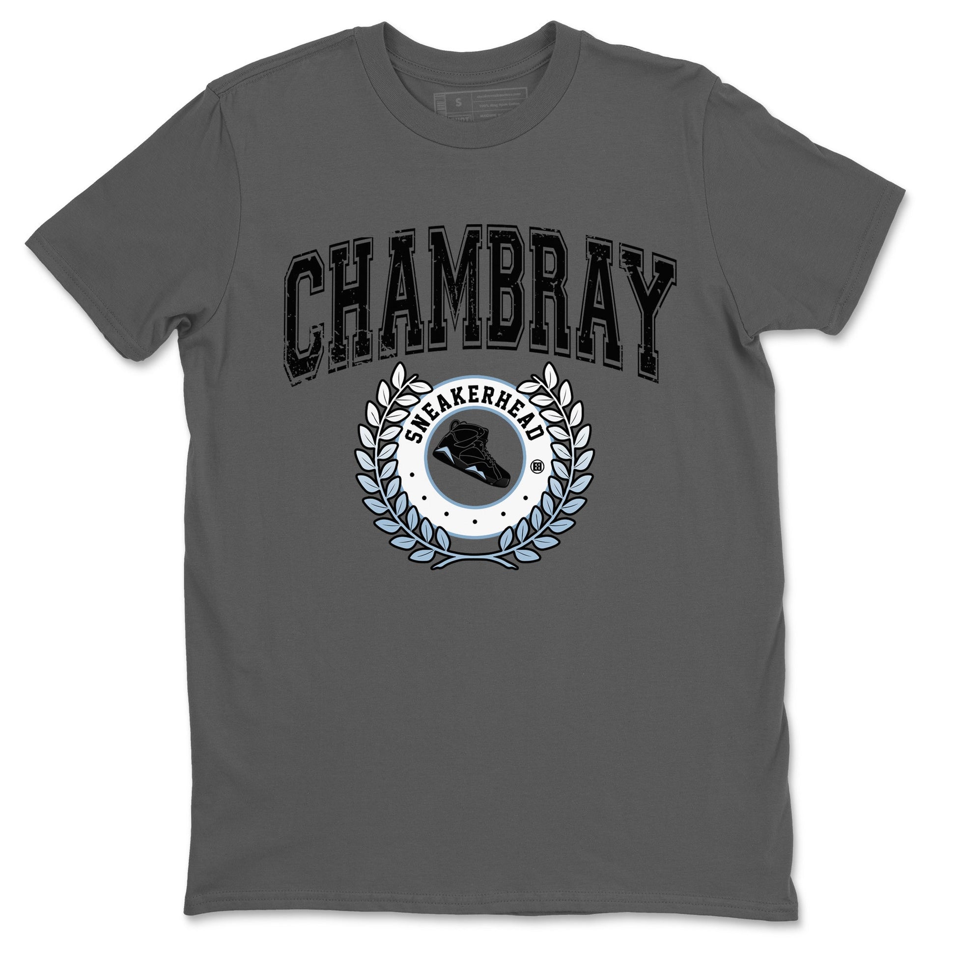 Air Jordan 7 Chambray Sneaker Match Tees Sneaker Letter Sneaker Tees AJ7 Chambray Sneaker Release Tees Unisex Shirts Cool Grey 2