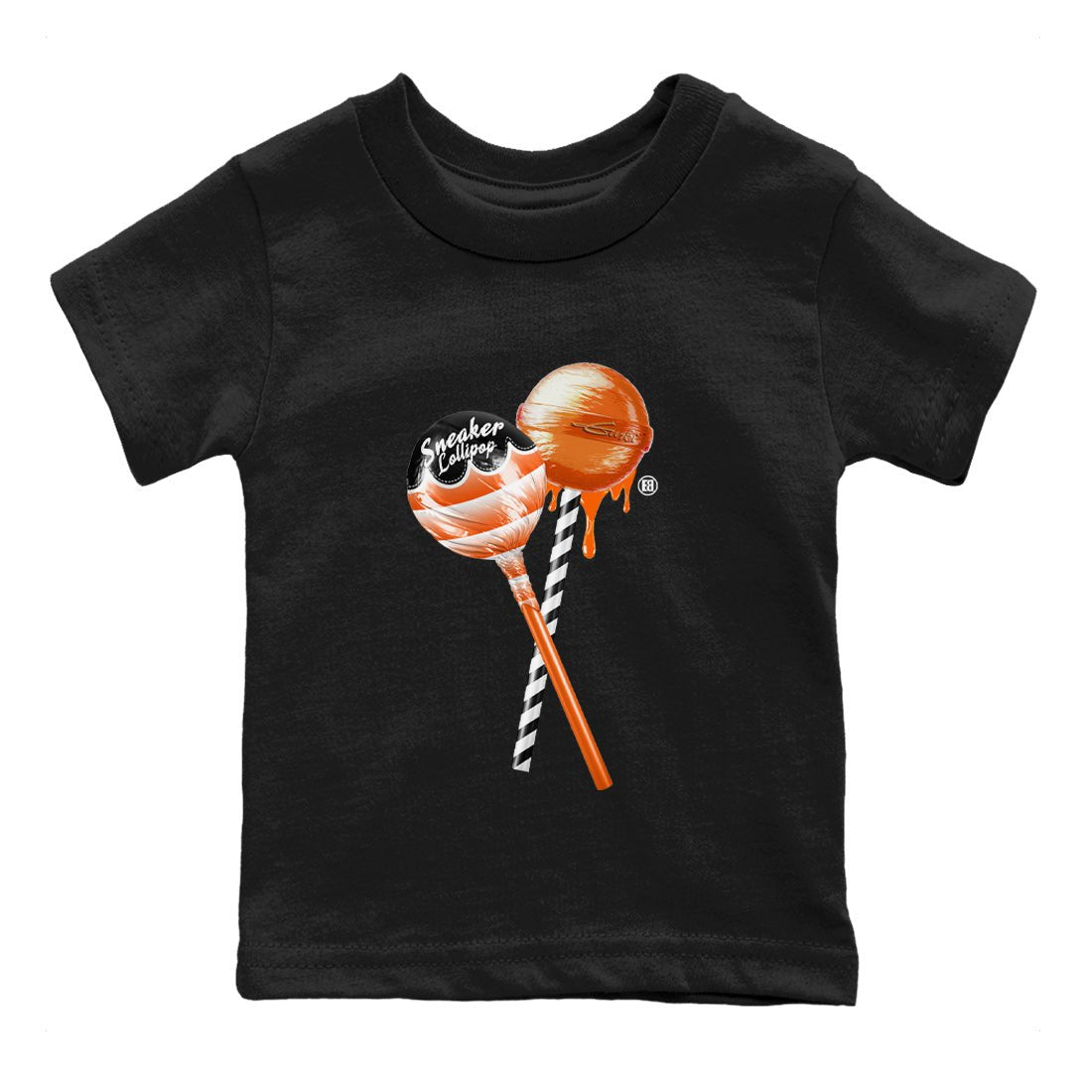 Air Jordan 12 Brilliant Orange Sneaker Lollipops Baby and Kids Sneaker Tees Air Jordan 12 Brilliant Orange Kids Sneaker Tees Washing and Care Tip