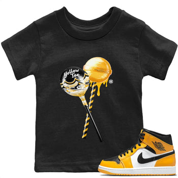 Jordan 1 Taxi Sneaker Match Tees Sneaker Lollipops Sneaker Tees Jordan 1 Taxi Sneaker Release Tees Kids Shirts