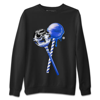 Jordan 12 Hyper Royal Sneaker Match Tees Sneaker Lollipops Sneaker Tees Jordan 12 Hyper Royal Sneaker Release Tees Unisex Shirts