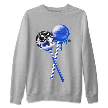 Jordan 12 Hyper Royal Sneaker Match Tees Sneaker Lollipops Sneaker Tees Jordan 12 Hyper Royal Sneaker Release Tees Unisex Shirts