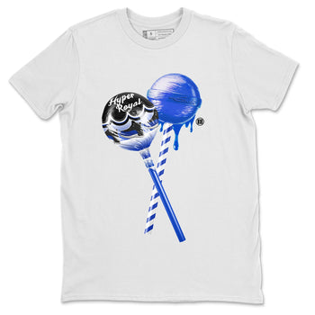 Jordan 12 Hyper Royal Sneaker Match Tees Sneaker Lollipops Sneaker Tees Jordan 12 Hyper Royal Sneaker Release Tees Unisex Shirts