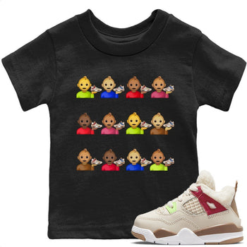 Jordan 4 Wild Things Sneaker Match Tees Sneaker Lover Baby Sneaker Tees Jordan 4 Wild Things Sneaker Release Tees Kids Shirts