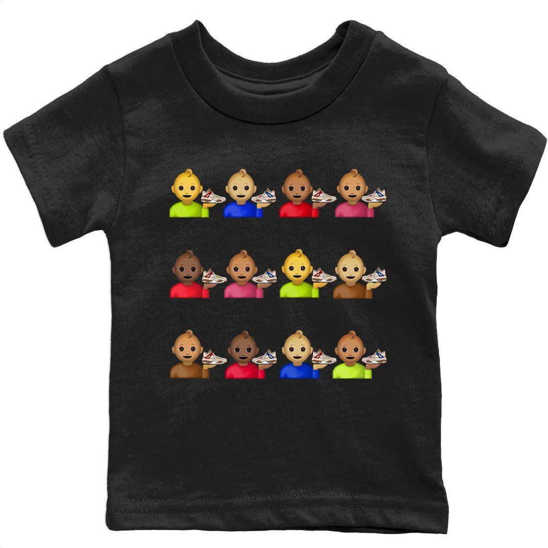Jordan 4 Wild Things Sneaker Match Tees Sneaker Lover Baby Sneaker Tees Jordan 4 Wild Things Sneaker Release Tees Kids Shirts