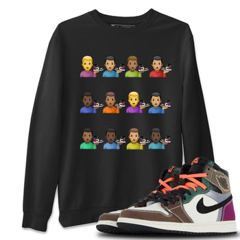Jordan 1 Hand Crafted Sneaker Match Tees Sneaker Lover Men Sneaker Tees Jordan 1 Hand Crafted Sneaker Release Tees Unisex Shirts