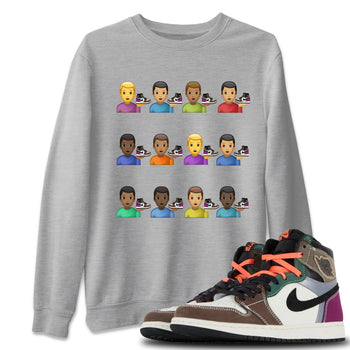 Jordan 1 Hand Crafted Sneaker Match Tees Sneaker Lover Men Sneaker Tees Jordan 1 Hand Crafted Sneaker Release Tees Unisex Shirts