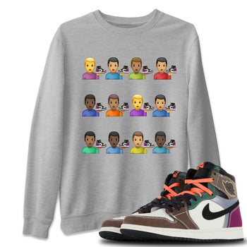 Jordan 1 Hand Crafted Sneaker Match Tees Sneaker Lover Men Sneaker Tees Jordan 1 Hand Crafted Sneaker Release Tees Unisex Shirts