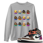 Jordan 1 Hand Crafted Sneaker Match Tees Sneaker Lover Women Sneaker Tees Jordan 1 Hand Crafted Sneaker Release Tees Unisex Shirts
