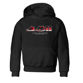 Air Jordan 1 Satin Bred Sneaker Match Tees Sneaker Prelude Sneaker Tees Air Jordan 1 Satin Bred SNRT Sneaker Release Tees Kids, Youth, Baby Clothing Black 2