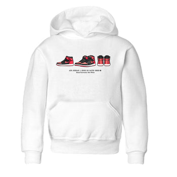 Air Jordan 1 Satin Bred Sneaker Match Tees Sneaker Prelude Sneaker Tees Air Jordan 1 Satin Bred SNRT Sneaker Release Tees Kids, Youth, Baby Clothing White 2