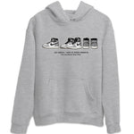 Jordan 1 White Cement Sneaker Match Tees Sneaker Prelude Sneaker Tees Jordan 1 White Cement Sneaker Release Tees Unisex Shirts