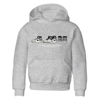 Jordan 1 White Cement Sneaker Match Tees Sneaker Prelude Sneaker Tees Jordan 1 White Cement Sneaker Release Tees Kids Shirts