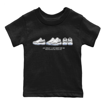 Air Jordan 11 White Cement Sneaker Match Tees Sneaker Prelude Sneaker Tees Air Jordan 11 Cement Grey Sneaker Release Tees Kids Shirts Black 2