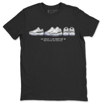 Air Jordan 11 White Cement Sneaker Match Tees Sneaker Prelude Sneaker Tees Air Jordan 11 Cement Grey Sneaker Release Tees Unisex Shirts Black 2