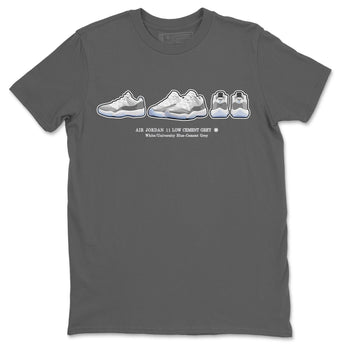 Air Jordan 11 White Cement Sneaker Match Tees Sneaker Prelude Sneaker Tees Air Jordan 11 Cement Grey Sneaker Release Tees Unisex Shirts Cool Grey 2