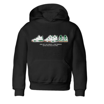 Air Jordan 4 Pine Green Sneaker Match Tees Sneaker Prelude Sneaker Tees Nike SB Air Jordan 4 Pine Green Sneaker Release Tees Kids Shirts Black 2