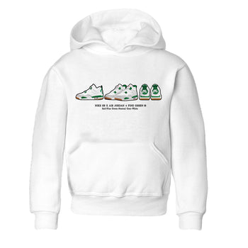 Air Jordan 4 Pine Green Sneaker Match Tees Sneaker Prelude Sneaker Tees Nike SB Air Jordan 4 Pine Green Sneaker Release Tees Kids Shirts White 2