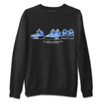 Jordan 5 UNC Jordan Shirts Sneaker Prelude Sneaker Tees Air Jordan 5 UNC SNRT Sneaker Tees Unisex Shirts Black 2