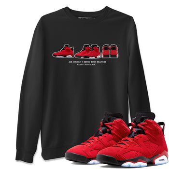 Air Jordan 6 Toro Bravo Sneaker Match Tees Sneaker Prelude Sneaker Tees Air Jordan 6 Toro Tees Unisex Shirts Black 1