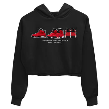 Air Jordan 6 Toro Bravo Sneaker Match Tees Sneaker Prelude Sneaker Tees Air Jordan 6 Toro Tees Women's Shirts Black 2