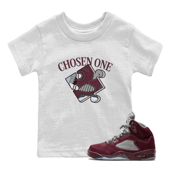 Jordan 5 Burgundy shirt to match jordans Sneaker Puzzle sneaker tees Crew Neck AJ5 Burgundy SNRT Sneaker Release Tees Baby Toddler White 1 T-Shirt