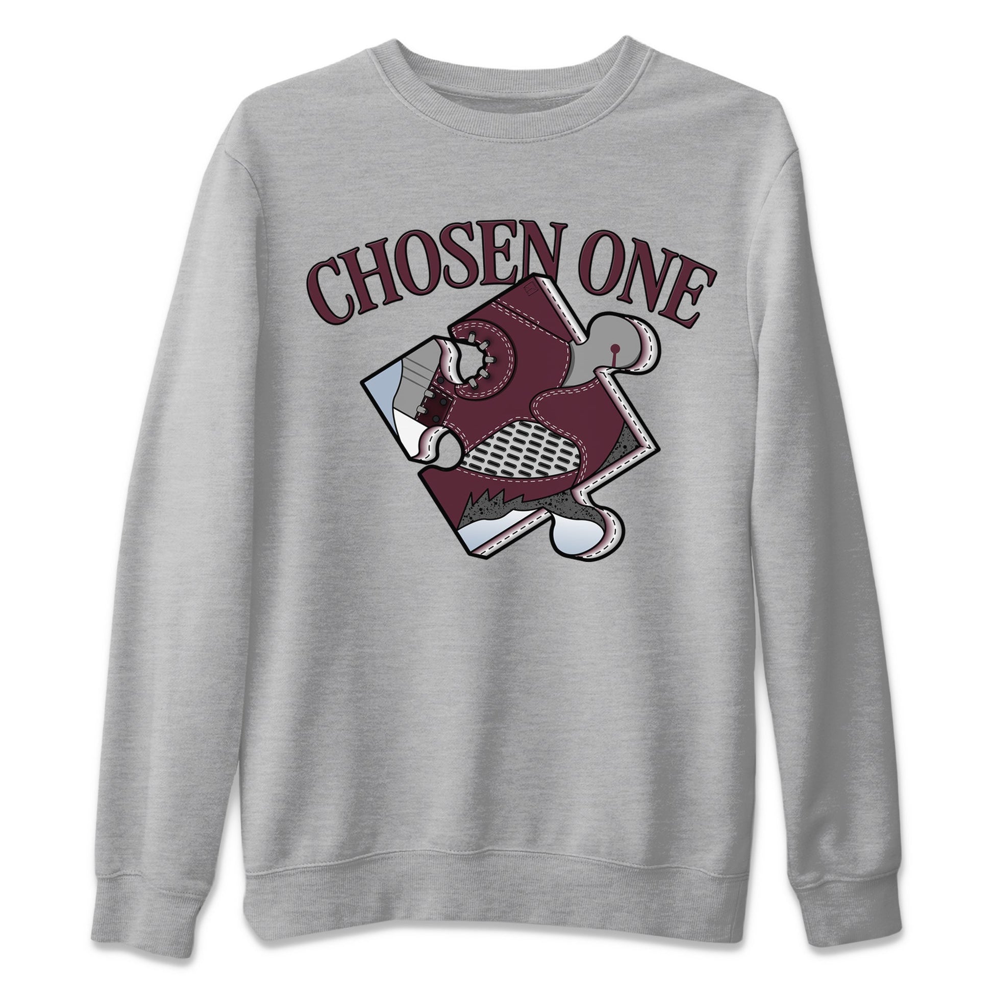 Jordan 5 Burgundy shirt to match jordans Sneaker Puzzle sneaker tees Crew Neck AJ5 Burgundy SNRT Sneaker Release Tees Unisex Casual Shirts Heather Grey 2 T-Shirt