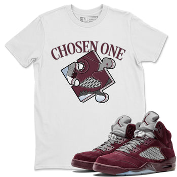 Jordan 5 Burgundy shirt to match jordans Sneaker Puzzle sneaker tees Crew Neck AJ5 Burgundy SNRT Sneaker Release Tees Unisex Casual Shirts White 1 T-Shirt