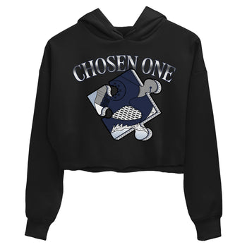 AJ5 Georgetown 5s Navy shirt to match jordans Sneaker Puzzle sneaker tees Crew Neck AJ5 Georgetown 5s Navy SNRT Sneaker Release Tees Black 2 Crop T-Shirt