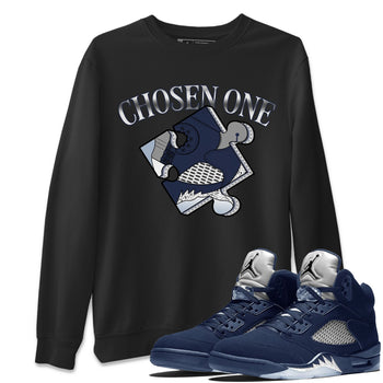 AJ5 Georgetown 5s Navy shirt to match jordans Sneaker Puzzle sneaker tees Crew Neck AJ5 Georgetown 5s Navy SNRT Sneaker Release Tees Unisex Casual Shirts Black 1 T-Shirt