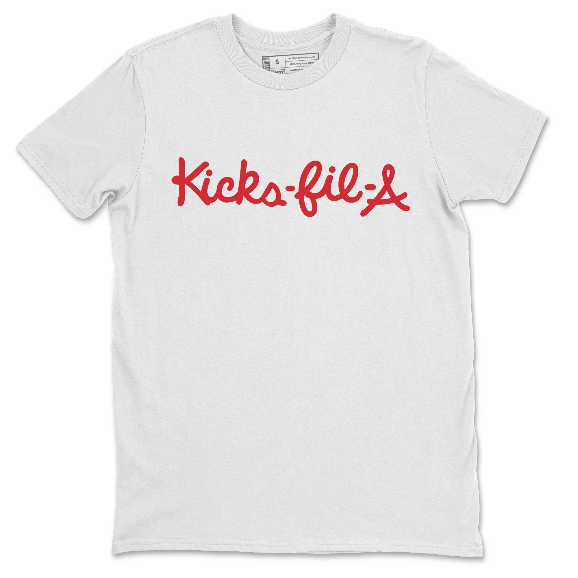 Jordan 1 Varsity Red Sneaker Match Tees Kicks-fil-a Sneaker Tees Jordan 1 Varsity Red Sneaker Release Tees Unisex Shirts