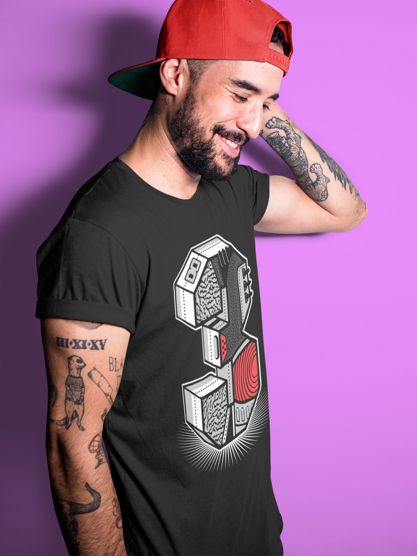 Jordan 3 Black Cement Sneaker Match Tees Three Statue Sneaker Tees Jordan 3 Black Cement Sneaker Release Tees Unisex Shirts