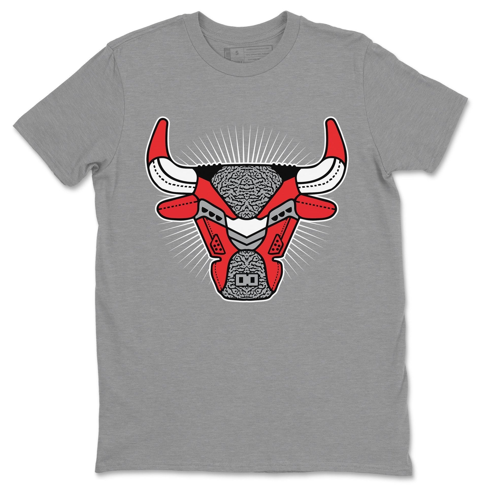 Jordan 3 Unite Sneaker Match Tees AJ3 Bull Head Sneaker Tees Jordan 3 Unite Sneaker Release Tees Unisex Shirts