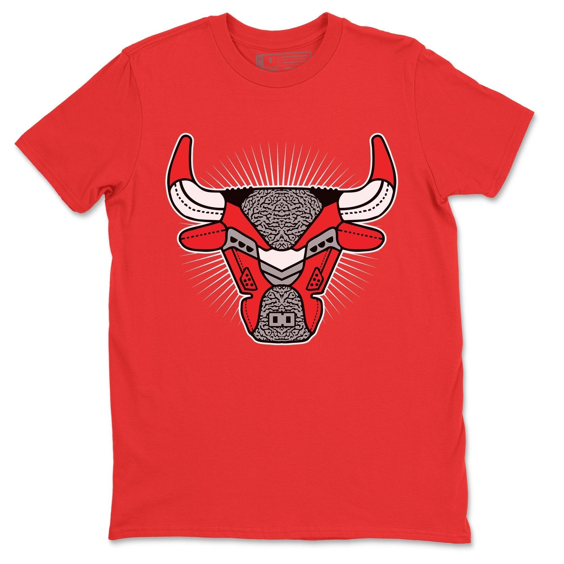 Jordan 3 Unite Sneaker Match Tees AJ3 Bull Head Sneaker Tees Jordan 3 Unite Sneaker Release Tees Unisex Shirts